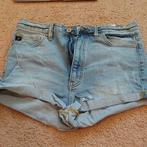 High waisted kancan shorts